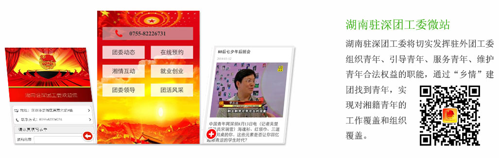 驻深团工委微站